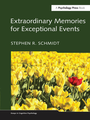 cover image of Extraordinary Memories for Exceptional Events